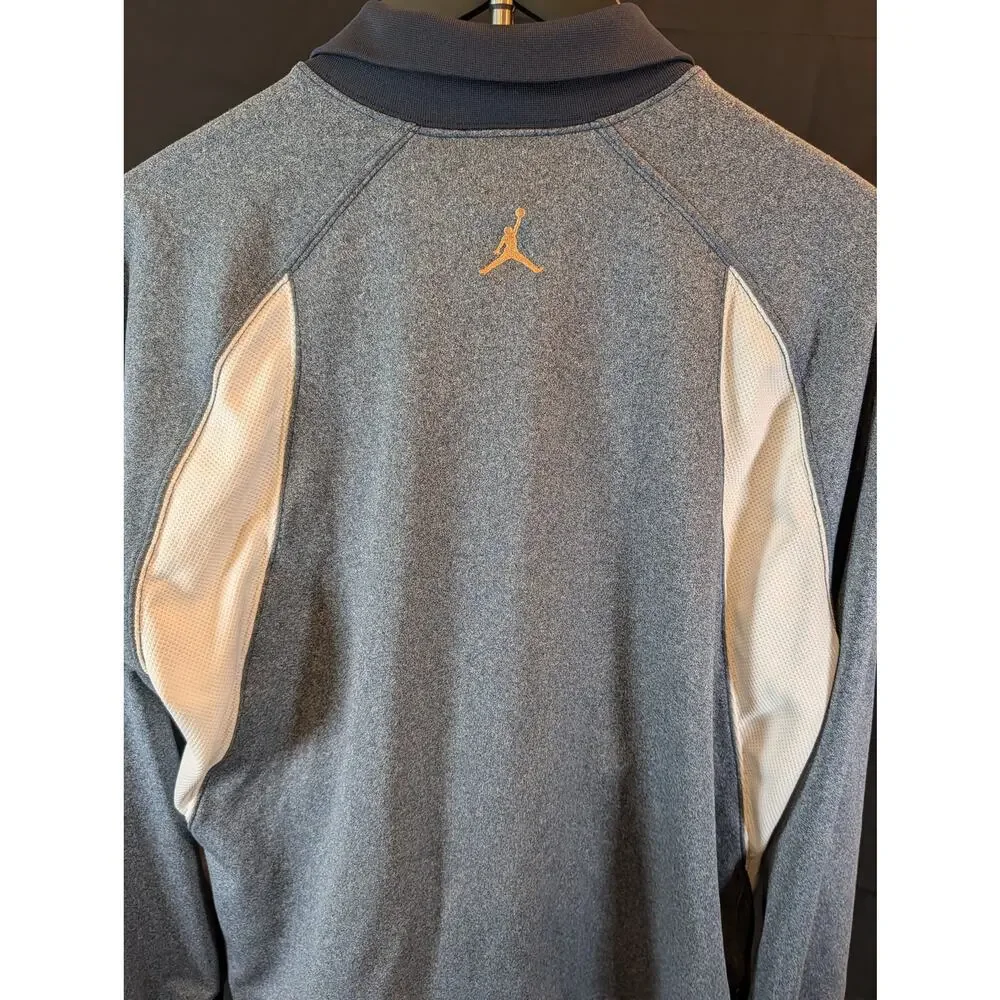 Nike Air Jordan Dri-FIT Full Zip Track Jacket Blue White Men's Large